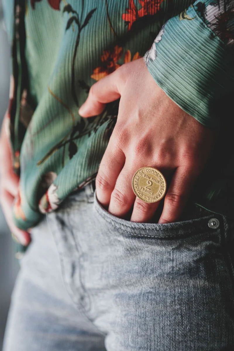 Le Sou Français - Bague La Bordelaise 2 Francs