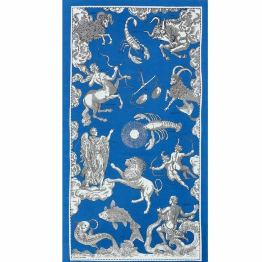 Inoui Éditions - Fouta Astrologie Bleu