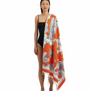 Inoui Éditions - Fouta Astrologie Orange