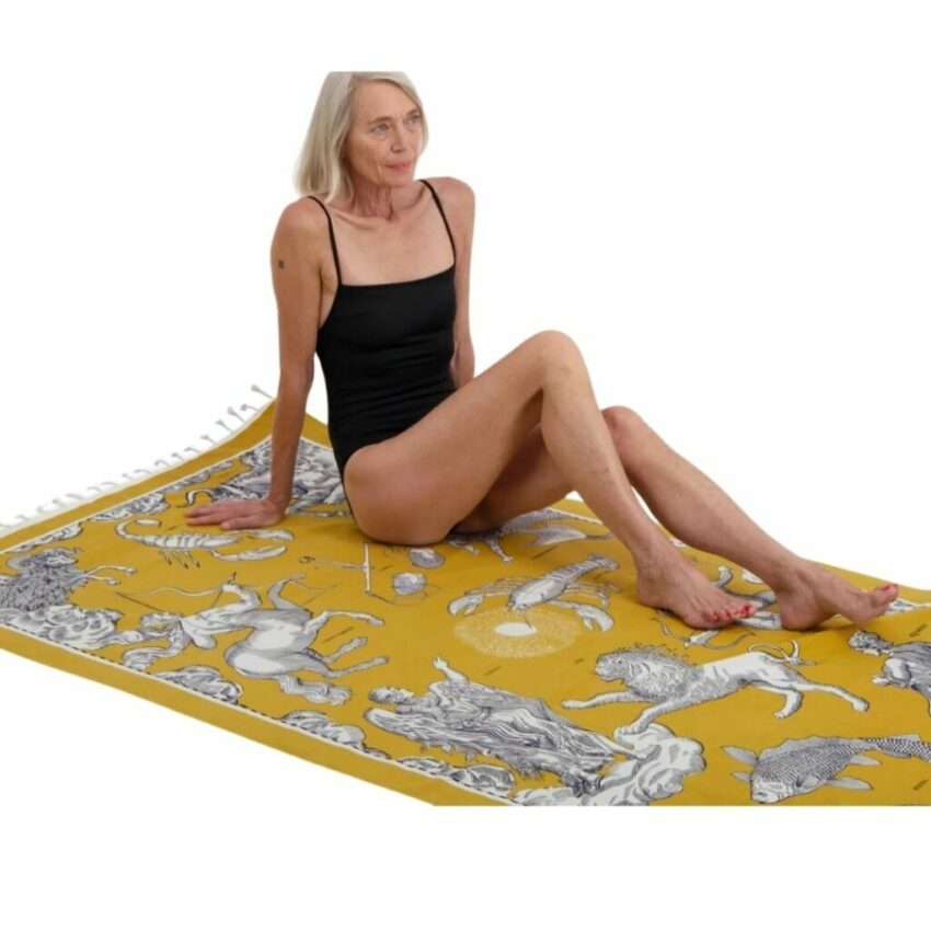 Inoui Éditions - Fouta Astrology Safran