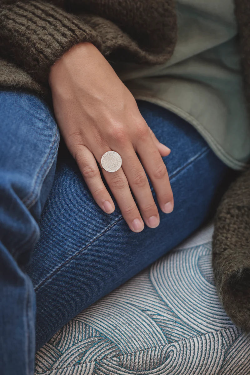 Le Sou Français - Bague La Bordelaise 10 Cts Argent