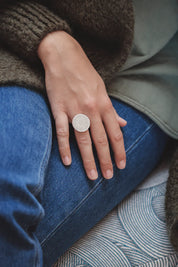 The French Sou - La Bordelaise 1 Franc Silver Ring