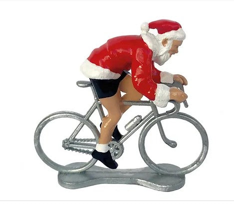 Pere Noel en vélo