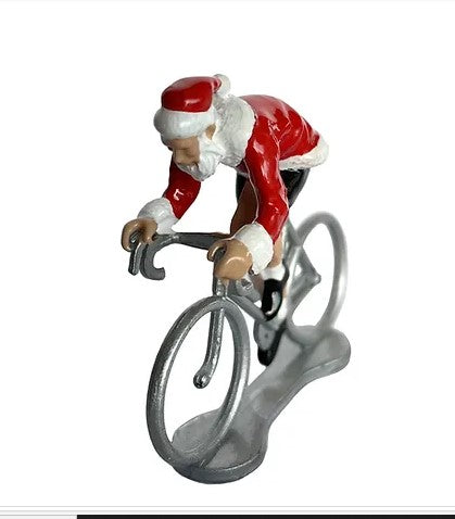 Cycliste Pere Noel