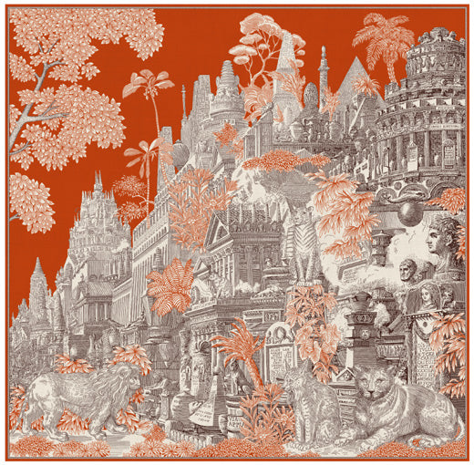 Inoui Editions - Carré 130 - Piranesi - Orange