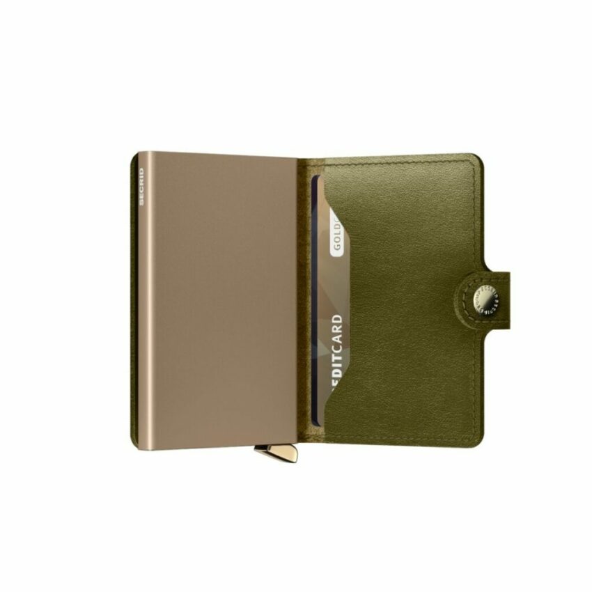 Secrid - Porte Cartes Miniwallet Premium Dusk Olive