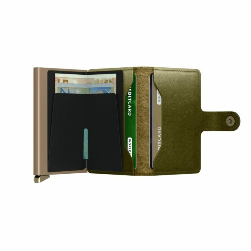 Secrid - Porte Cartes Miniwallet Premium Dusk Olive