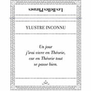 Ylustre - Bougie Citation Ylustre Inconnu