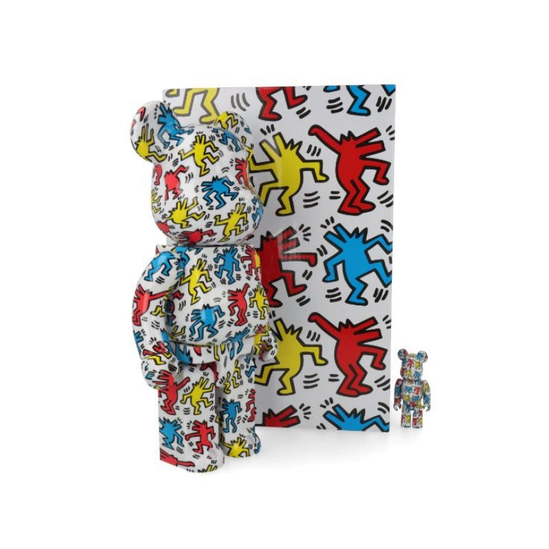 Bearbrick Keith Haring V9 - 100-400% 