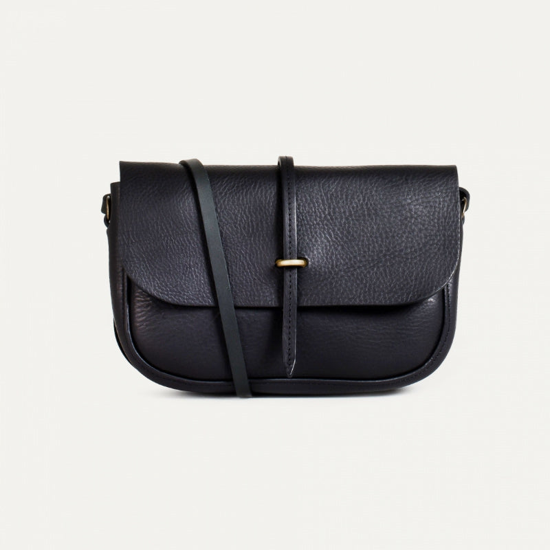 Bleu de Chauffe - Black Pastis Postman Bag