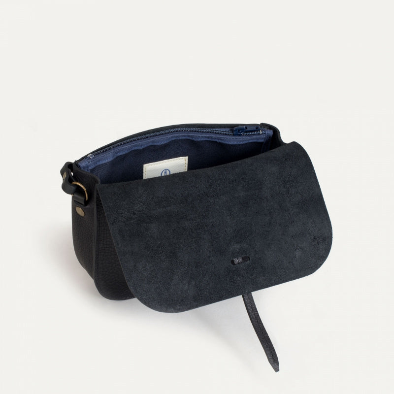 Bleu de Chauffe - Black Pastis Postman Bag