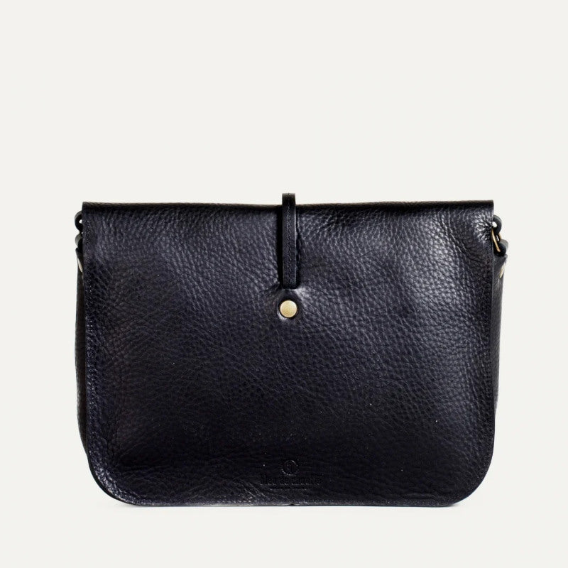 Bleu de Chauffe - Black Pastel Postman Bag