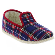 Charentaises Chausse-Mouton - Edimbourg Tartan Marine