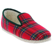 Charentaise Chauss-Mouton - Balmore Tartan Red