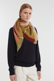 Mapoésie - Foulard Astral Ocre