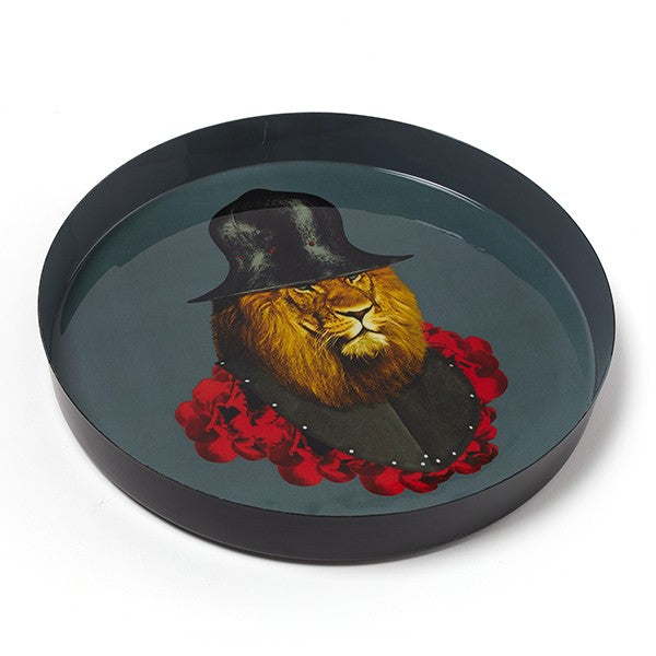 Gangzaï - Lion Quixote Round Tray