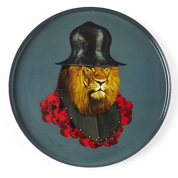 Gangzaï - Lion Quixote Round Tray