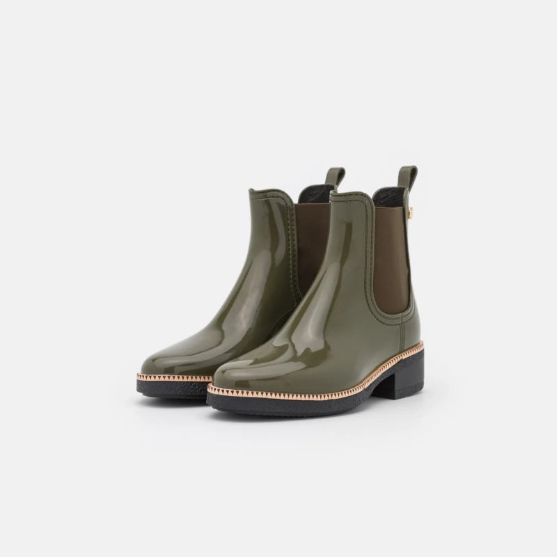 Lemon Jelly - Lemon Jelly Ava 13 Military Green Rain Boots