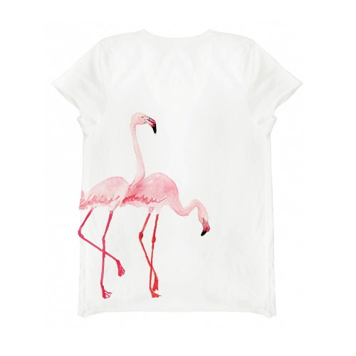 nach-t-shirt-coton-bio-col-en-v-flamants-roses-artydandy