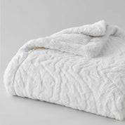 Plaids Cocooning - Ours Polaire Blanc