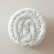 Plaids Cocooning - Ours Polaire Blanc