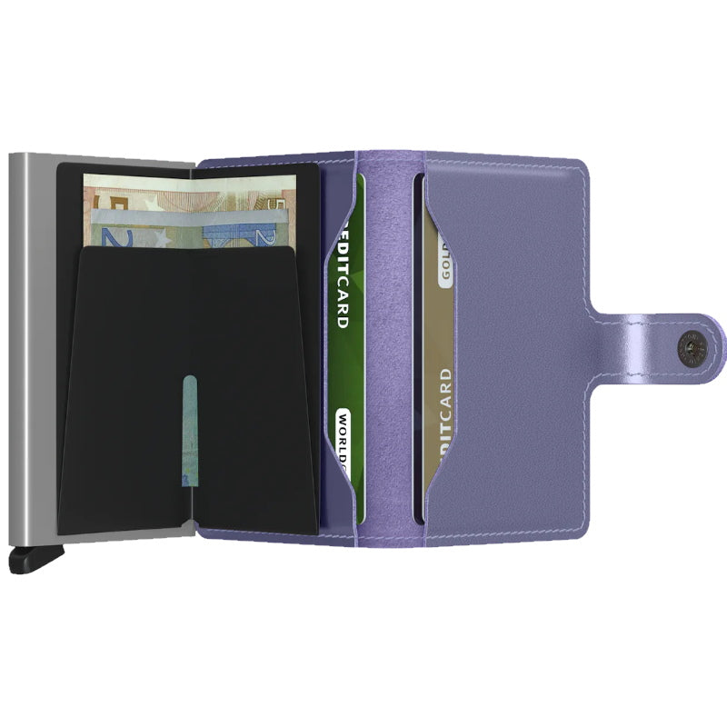 Secrid - Porte Cartes Miniwallet Metallic Lila