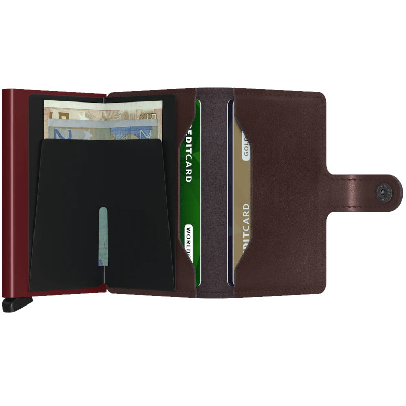 Secrid - Porte Cartes Miniwallet Metallic Moro