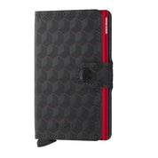 Secrid - Porte Cartes Miniwallet Optical Black Red