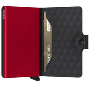 Secrid - Porte Cartes Miniwallet Optical Black Red