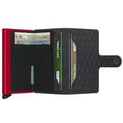 Secrid - Porte Cartes Miniwallet Optical Black Red