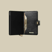 Secrid - Porte Cartes Miniwallet Premium Emboss Diamond Lines Black