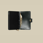 Secrid - Miniwallet Premium Stitch Floral Black Card Holder