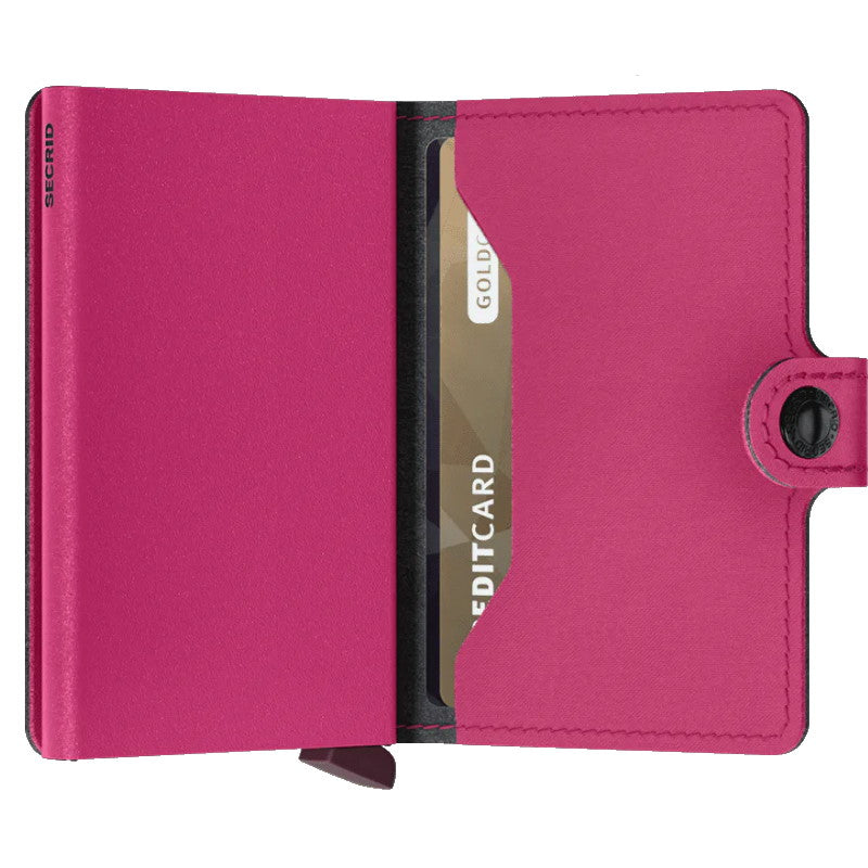 Secrid - Porte Cartes Miniwallet Yard Fuchsia