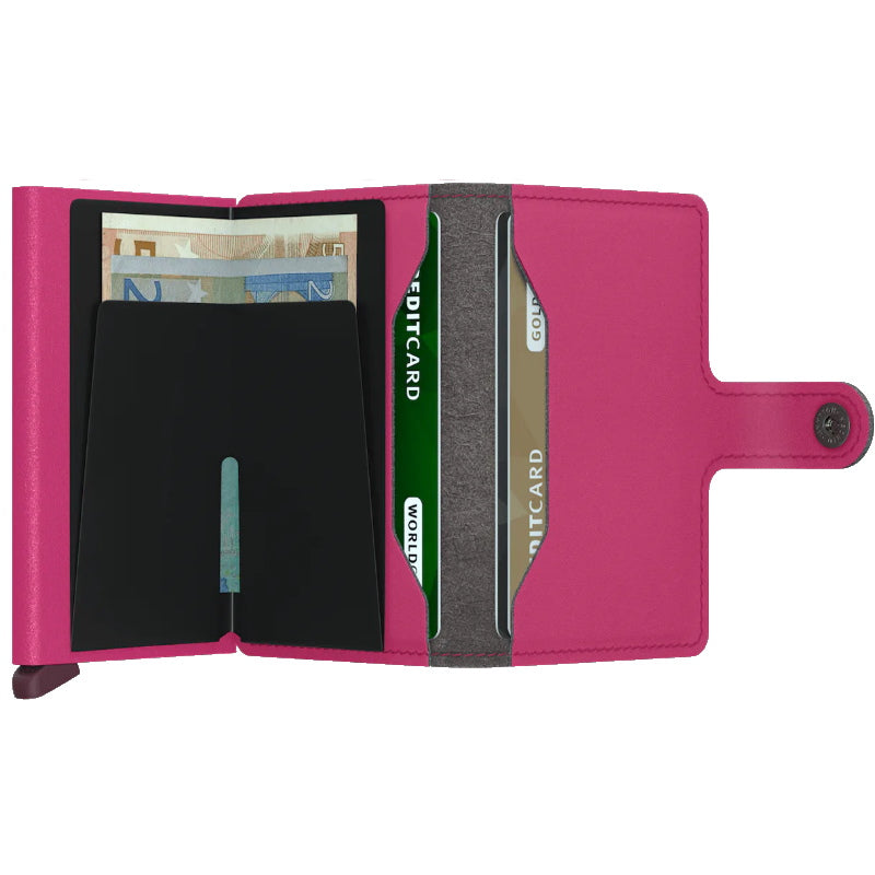 Secrid - Porte Cartes Miniwallet Yard Fuchsia