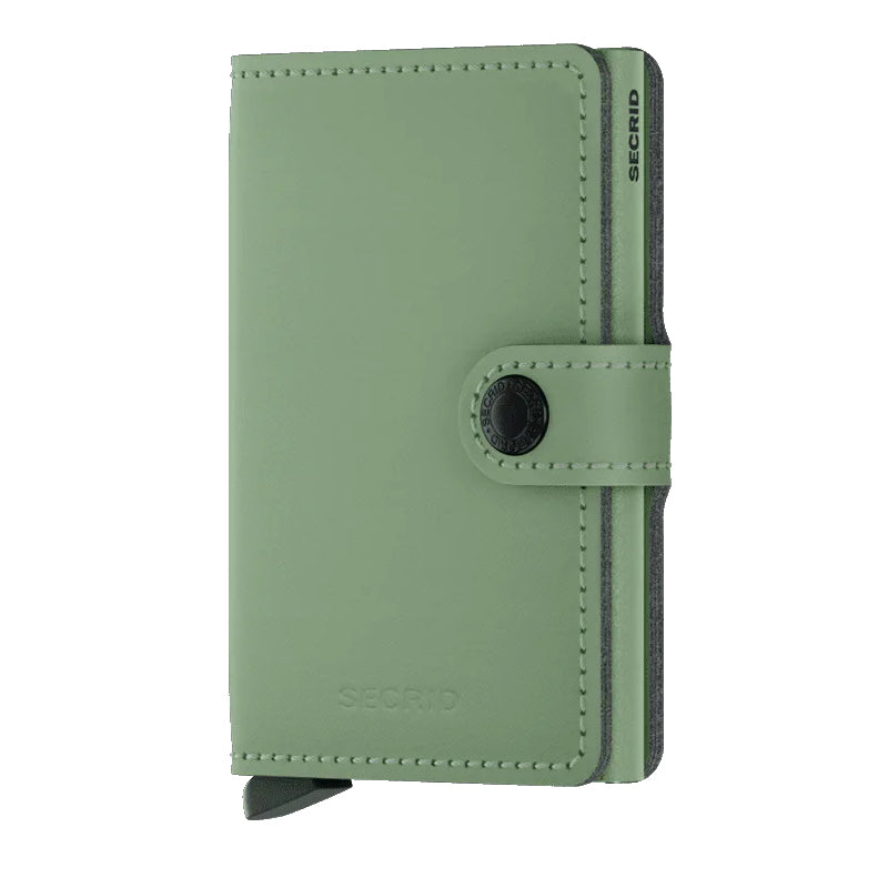 Secrid - Porte Cartes Miniwallet Yard Pistachio