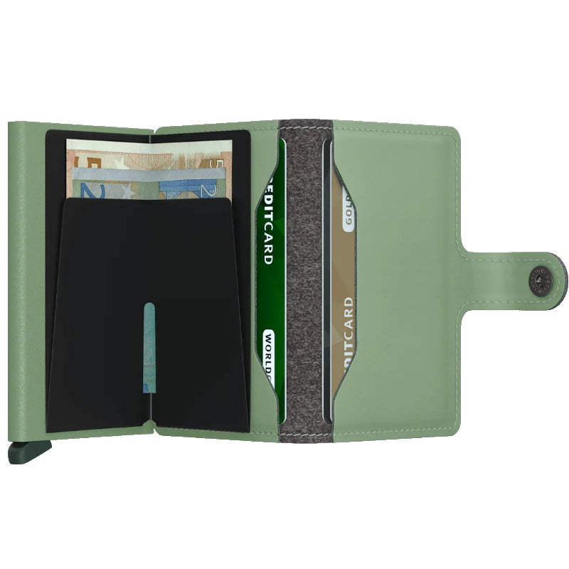 Secrid - Porte Cartes Miniwallet Yard Pistachio