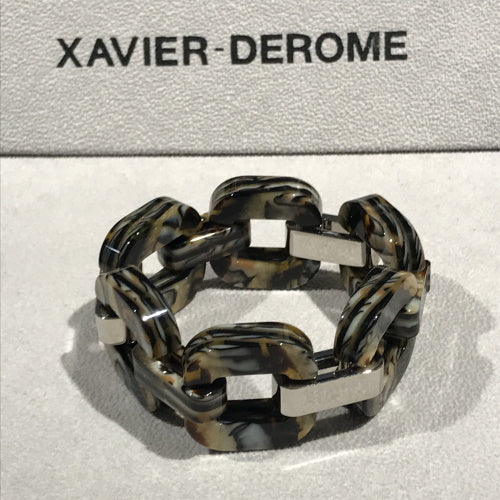 xavier-derome-bracelet-acetate-leopard-artydandy