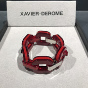 xavier-derome-bracelet-acetate-rouge-intense-artydandy