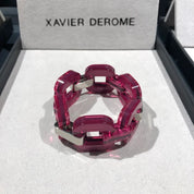 Xavier Derome - Gourmette Acetate Violet Candy